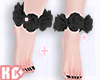 Ko ll Feet Black Roses