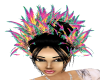 Feather Party Head Pc. 