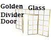 Golden Glass Divider