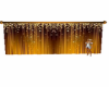 gold  animated curtains