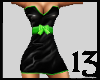 13 Bow Dress Green