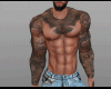 Sexy Muscle Male Tatto