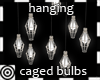 *m Caged Hanging Bulbs 