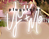 You + Me Neon Sign