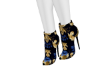 Versce Print Heel Boots