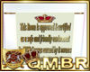 QMBR Sign Crown Approval