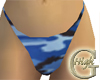 Bikini blue army Bottom