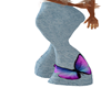 Purple Butterfly Pants