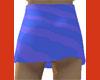 Purple blue Micro Skirt