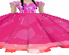 pink kid ball gown