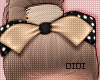 !!D Hair Bows Brown LT