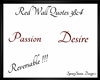 Passion & Desire Wall Qu
