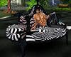 zebra lounge chair