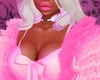 P! Furry Jacket - Pink