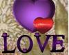 ~TQ~purple love wallhang