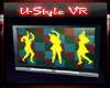 VR Club wall TV