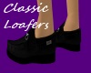 Classic Black Loafers