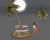 -palm tree swing board -