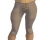 ~Laced Khaki Capris (LG)