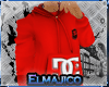 *EL* DC hoody (red)
