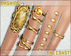 Cst .Gem Nails+Rings.