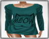 MR:Meow Teal Dress