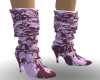 sexy lavendor boots