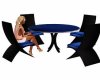 Blue Table n Chairs