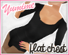 [Y] FLAT Leotard ~ Black