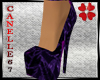 Sharon Dark Purple Shoes
