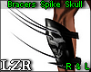 Bracers Spike Skull R&L