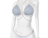 Be-Dazzle White Bikini