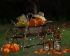 Autumn Decorated Cart