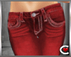 *SC-Capri Jeans Red