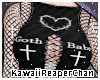 K| Goth Babe Tied Top V2