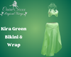 Kira Green Bikini & Wrap
