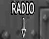 *Radio B&W Neon Sign