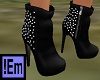!Em Studded Black Boots