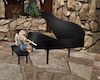 Baby Grand Piano Radio