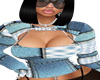 mix babyblue top