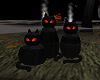 BLK Halloween Cat lx
