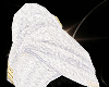 White Hair Towel