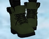 x3' Green Leather Boots.