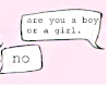Boy or Girl? no. Text