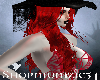 Gothic Witch Hair Red