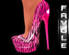iF. pink zebra nyg shoes