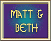 MATT & BETH