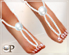 White feet Pearls