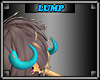 Sadi~Lump Horns Blue