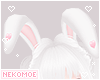 [NEKO] Bunny Ears White